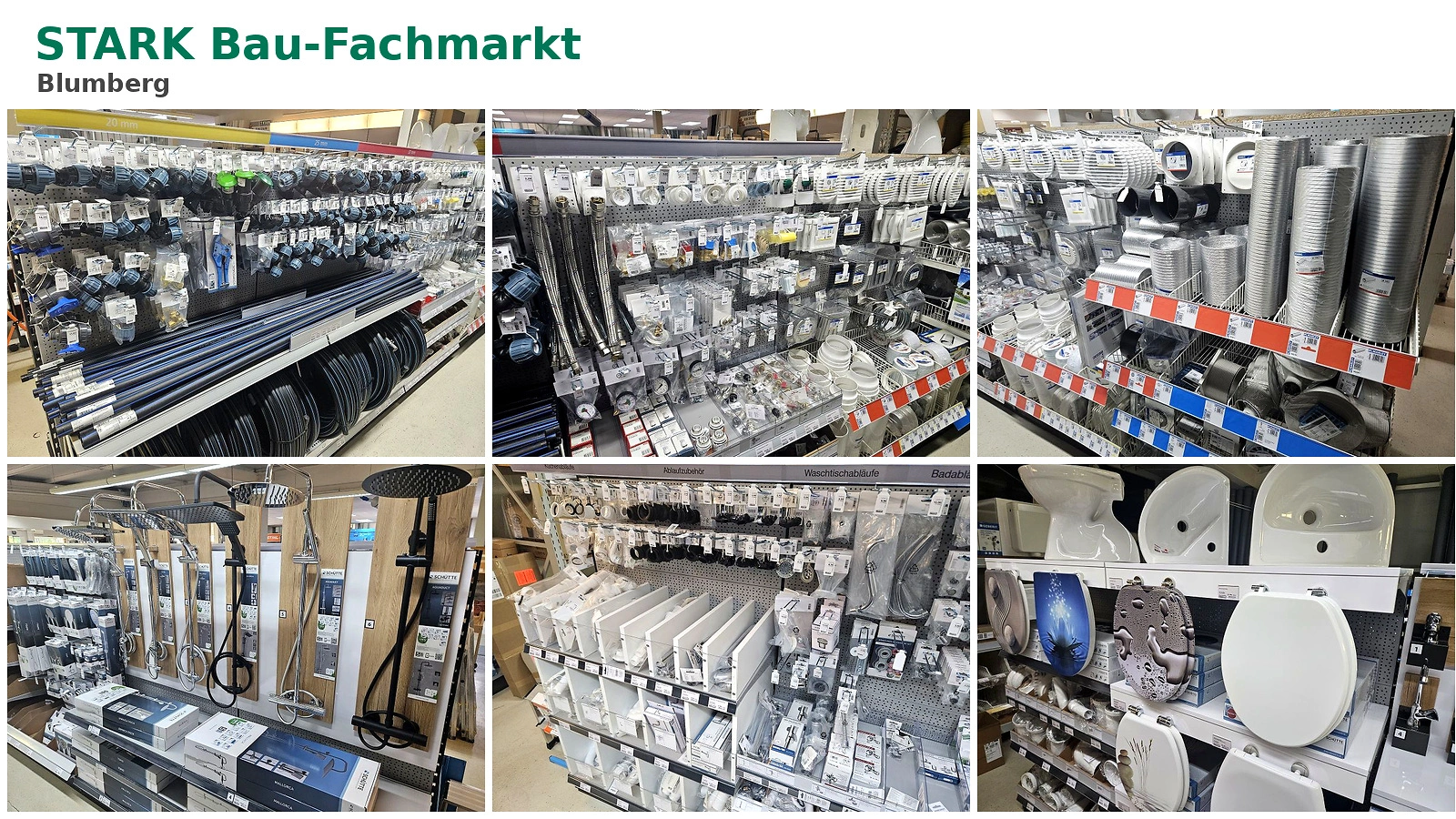 STARK Bau Fachmarkt Blumberg Collage 3