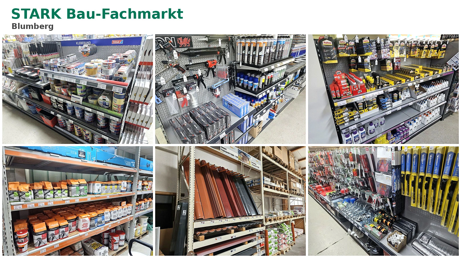 STARK Bau Fachmarkt Blumberg Collage 1