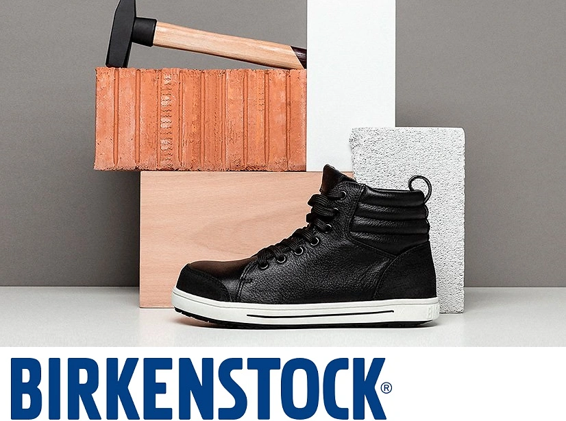 Birkenstock Sicherheitsschuhe Logo STARK Baustoffe Birkenstock Sicherheitsschuhe Logo STARK Baustoffe