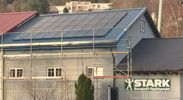 PV-Anlage Geschäftshaus St. Georgen