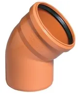 PVC-BOGEN     67 GRAD   DN 110