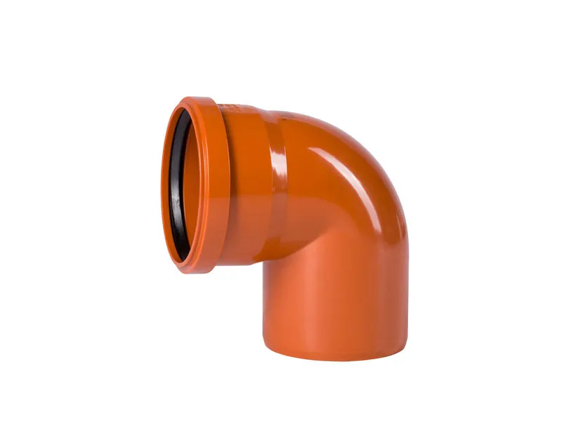 PVC-BOGEN     87 GRAD   DN 110