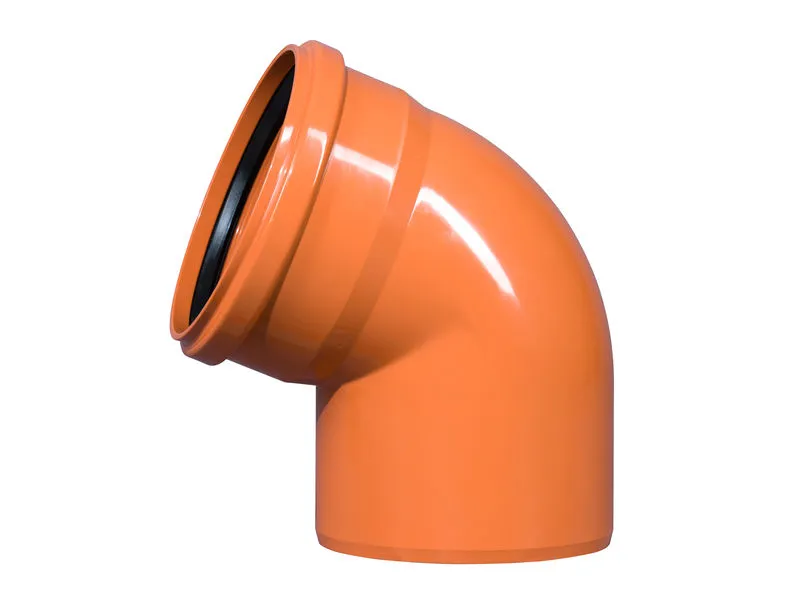 PVC-BOGEN     67 GRAD   DN 200