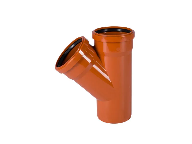 PVC-ABZWEIG 45 GRAD    DN 110/110