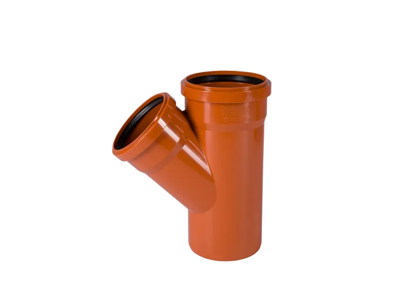 PVC-ABZWEIG 45 GRAD    DN 125/110