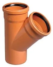 PVC-ABZWEIG 45 GRAD    DN 160/125