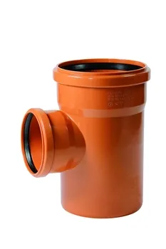 PVC-ABZWEIG 87 GRAD    DN 160/125