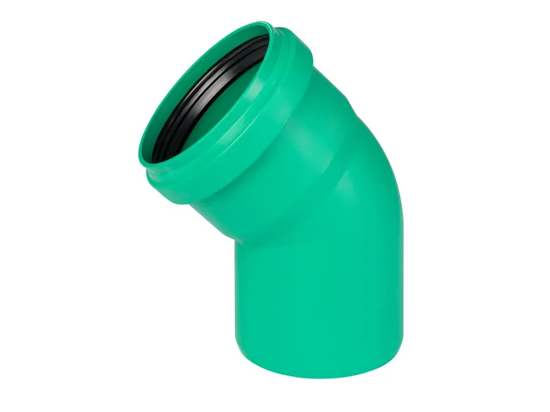 KG-BOGEN GR&Uuml;N   45 GRAD    DN 110