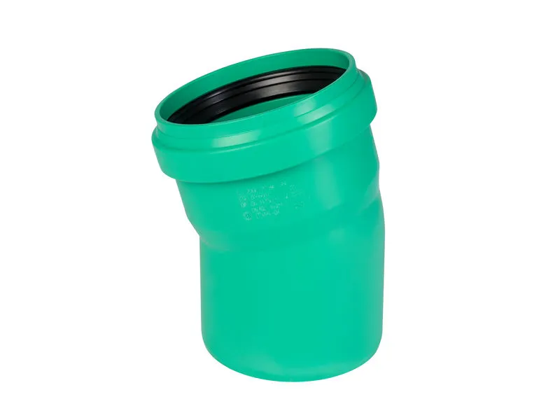 KG-BOGEN GR&Uuml;N   15 GRAD    DN 160