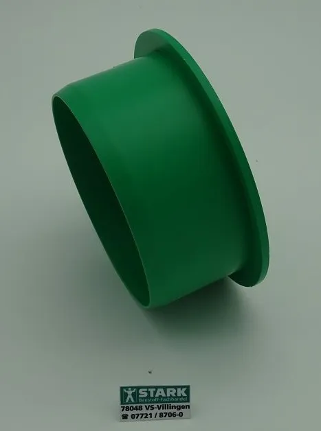 KG-MUFFENSTOPFEN GR&Uuml;N/SCHWARZ    DN 110