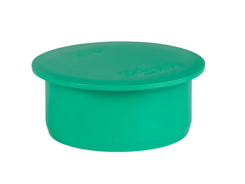 KG-MUFFENSTOPFEN GR&Uuml;N/SCHWARZ    DN 110