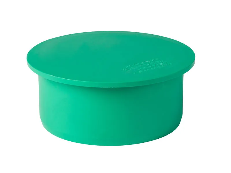 KG-MUFFENSTOPFEN GR&Uuml;N/SCHWARZ    DN 125