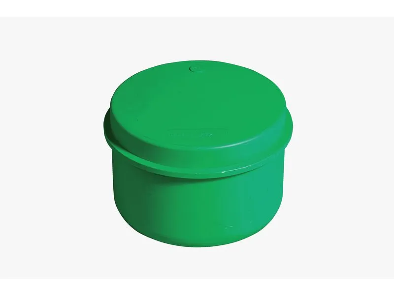 KG-MUFFENSTOPFEN GR&Uuml;N/SCHWARZ    DN 400