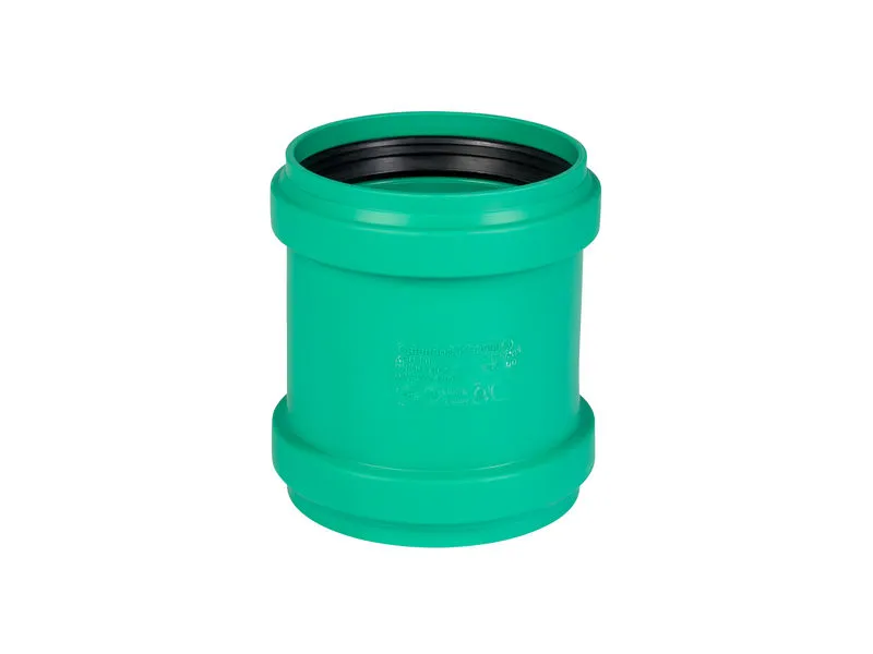 KG-&Uuml;BERSCHIEBMUFFE GR&Uuml;N DN 110