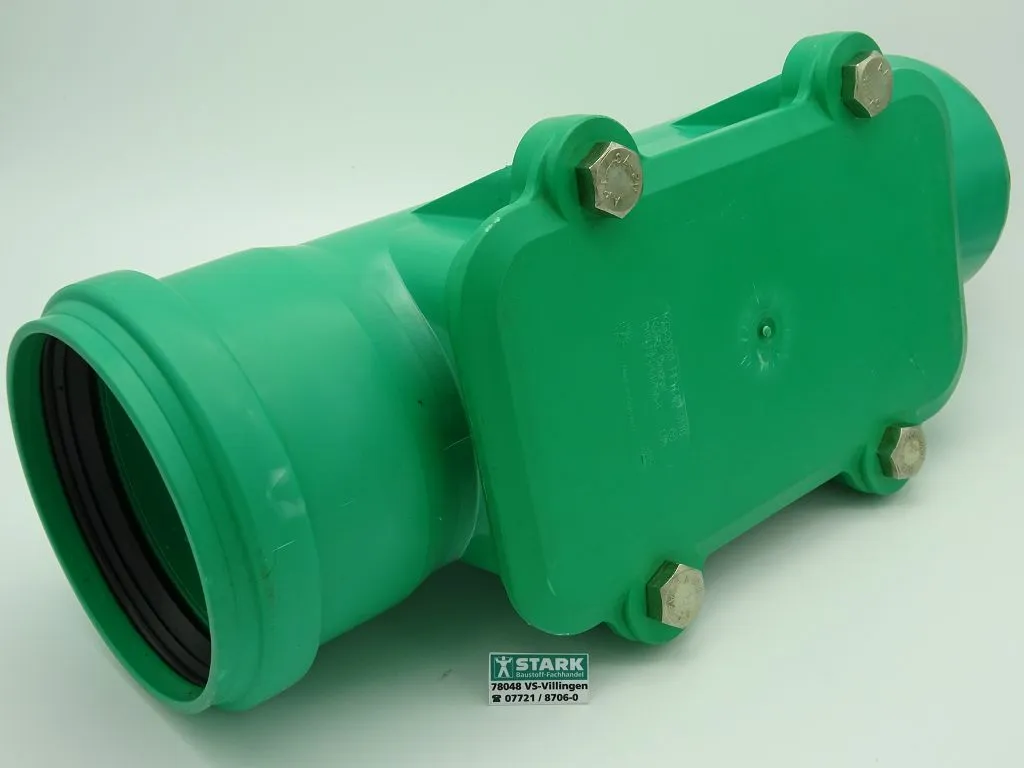 KG-REINIGUNGSROHR GR&Uuml;N  DN 125