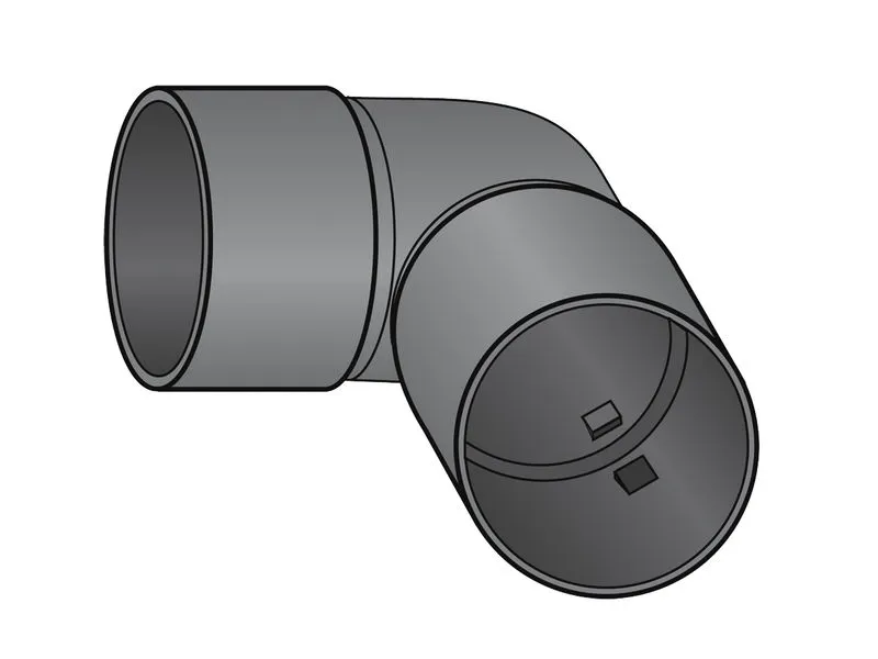 FF-DR&Auml;N-WINKELST&Uuml;CK 90 GRAD DN 160