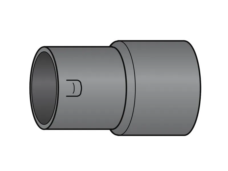 STRABUSIL-&Uuml;BERGANG DN 100/100, SCHWARZ