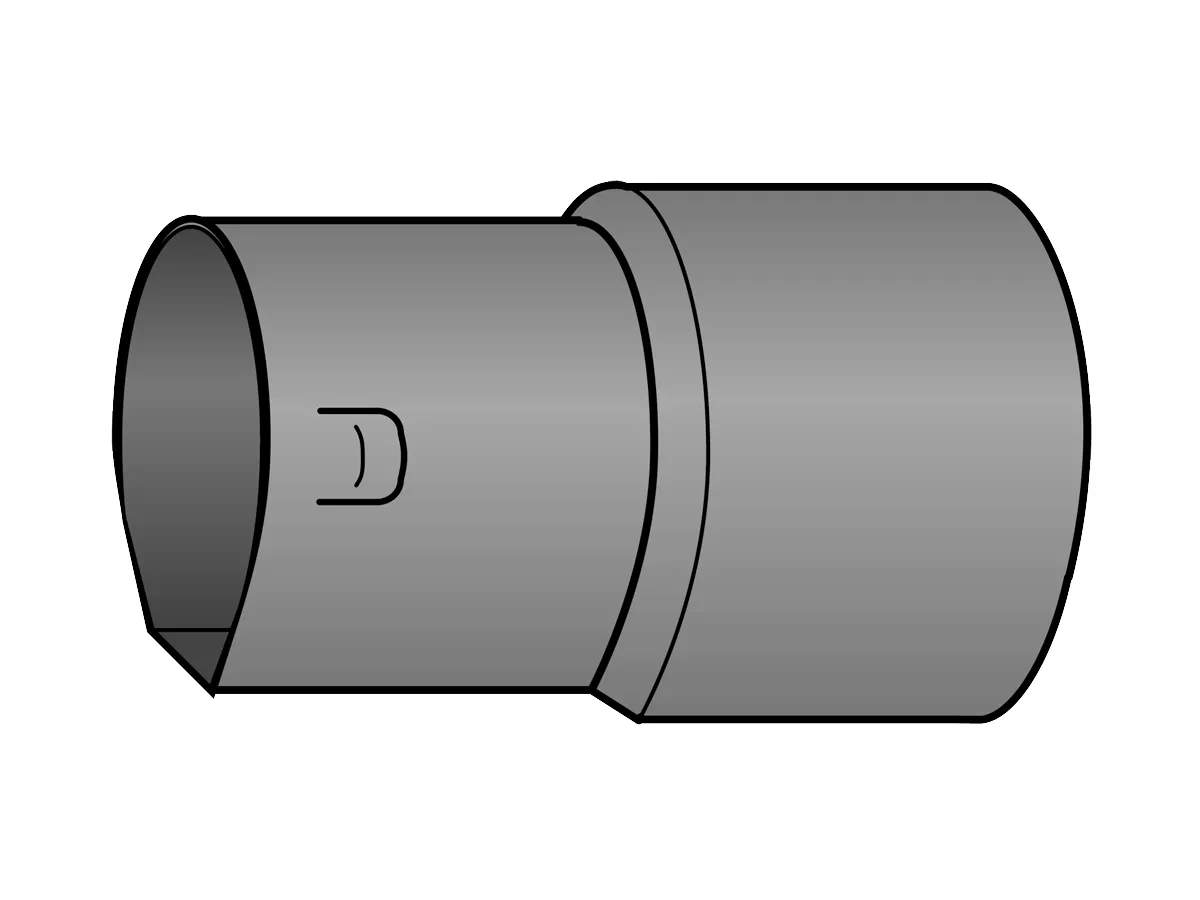 &Uuml;BERGANG TEILSICKERR. AUF KG-MU.  NW 150