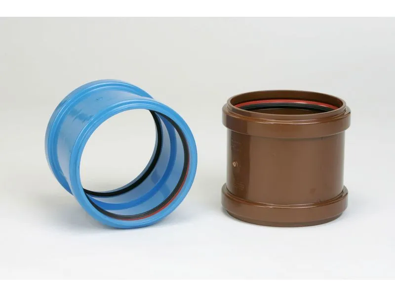 HS-S-&Uuml;BERSCHIEBMUFFE   DN 200  BRAUN