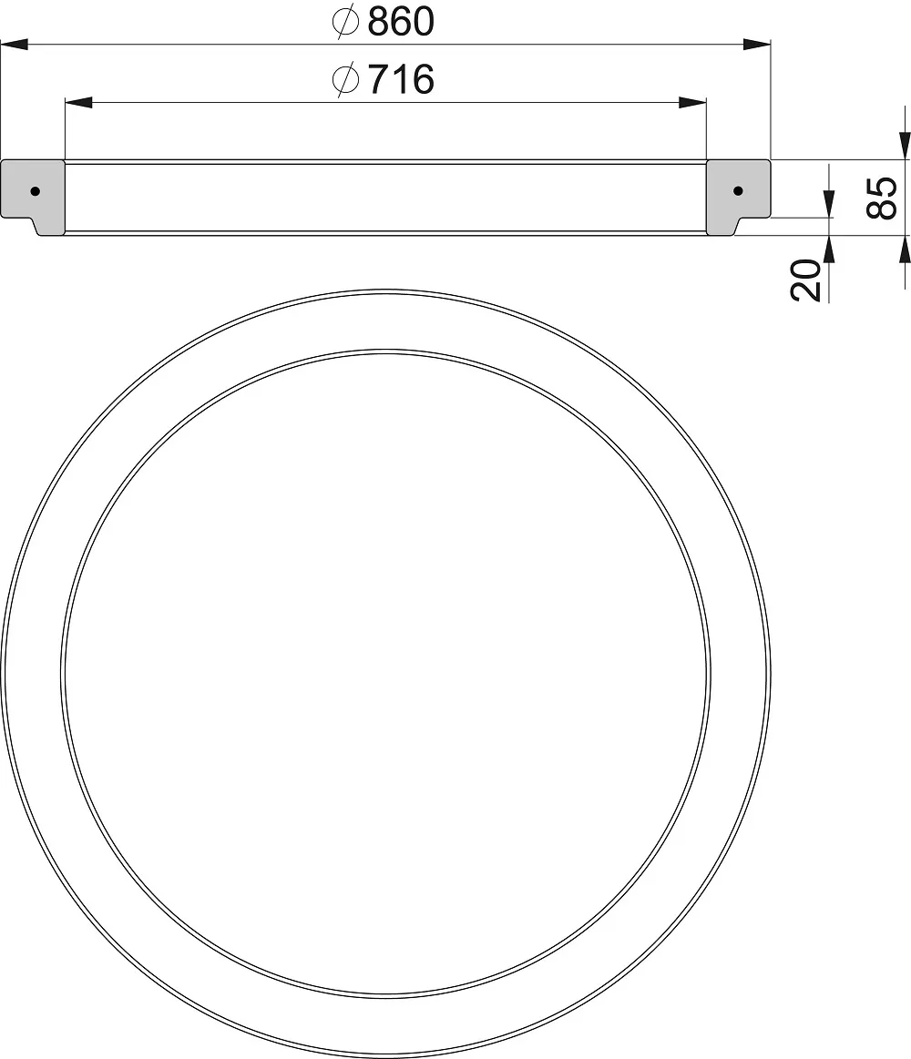 BETON-ADAPTERRING F. MEILEVEL-A,