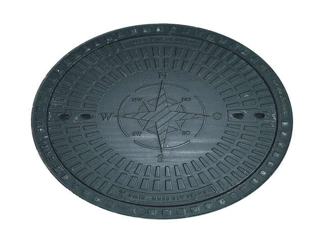 SCHACHTABDECKUNG KL.B 125     "WINDROSE"