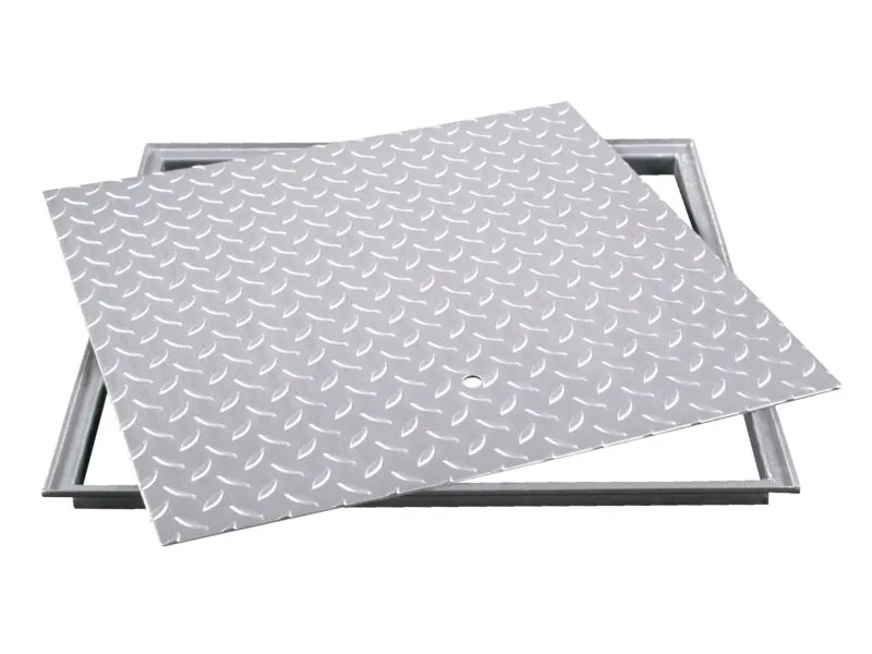 Schachtabdeckung LRL verz.610x610mm 5kN, begehbar, Normalausf&uuml;hrung,