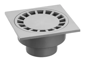 BODENABLAUF 100X100 MM  DN 50      80100