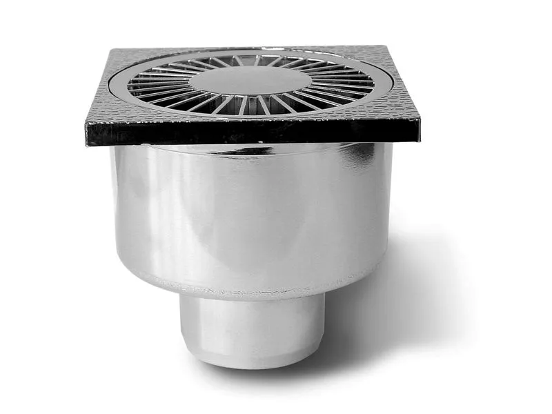 BODENABLAUF 100X100 MM  DN 50      80102