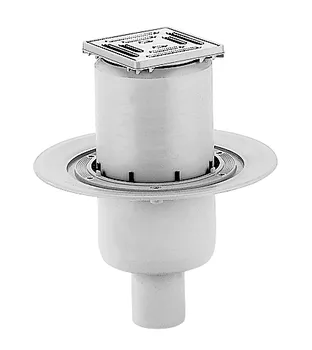 BADABLAUF DN 50  V2A 10/10 CM   80131