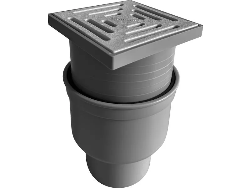 KELLERABLAUF DN 100 15X15 CM       80239