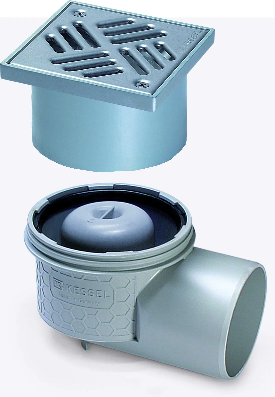 KESSEL-BODENABLAUF  DN 100      45110.11