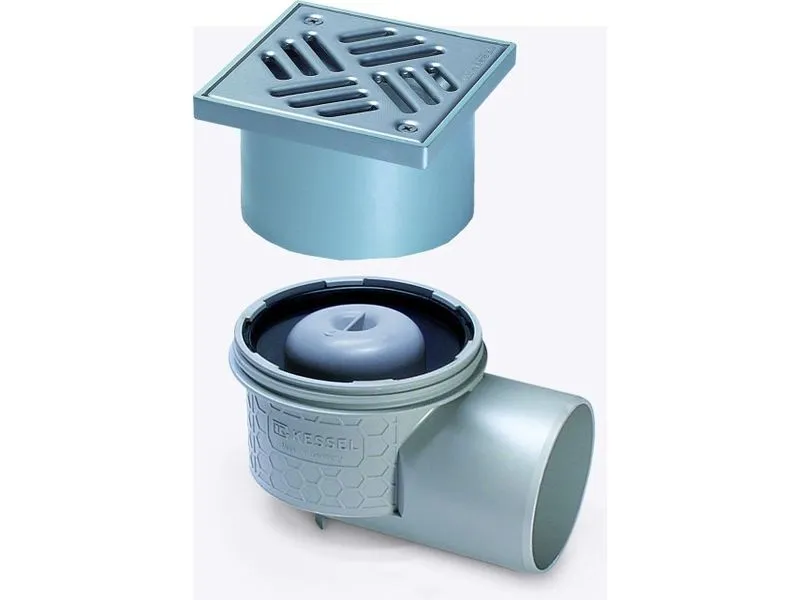 KESSEL-BODENABLAUF  DN 100      45110.11