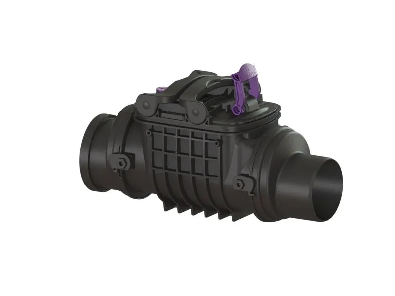 KESSEL-R&Uuml;CKSTAUDOPPELV. DN 125 NR.730125