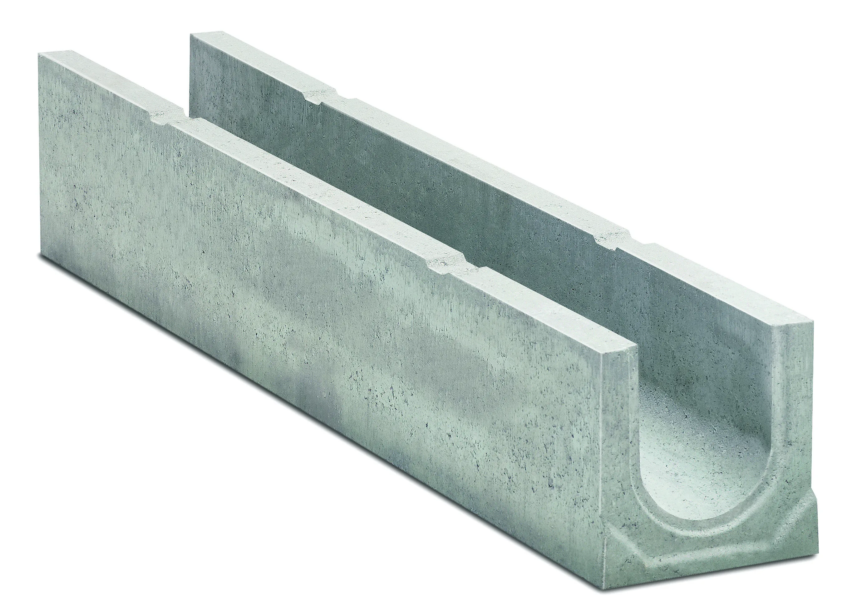 BIRCO-PLUS-RINNE NR. 0/0 NW100 BL  500MM