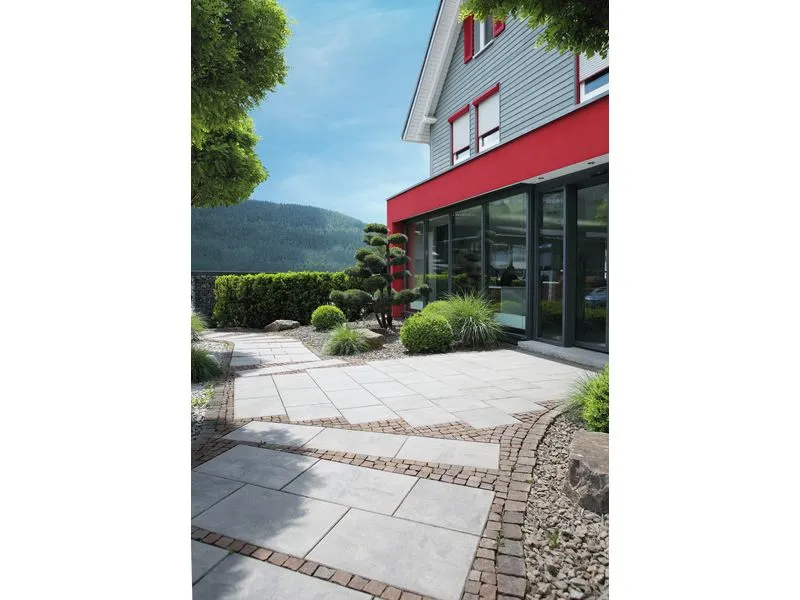 Gartenpl.Fiamata&reg; stracciatella 40x60 cm diamantgeb&uuml;rstet und premium-impr&auml;gniert