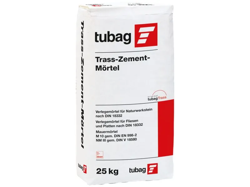 TRASS-ZEMENT-M&Ouml;RTEL TZM10   25 KG  TUBAG
