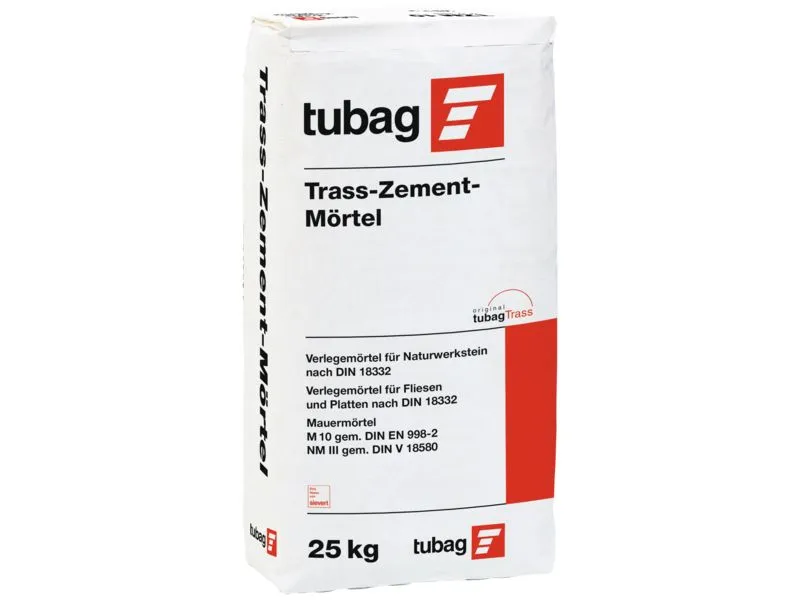 TRASS-ZEMENT-M&Ouml;RTEL TZM10   25 KG  TUBAG