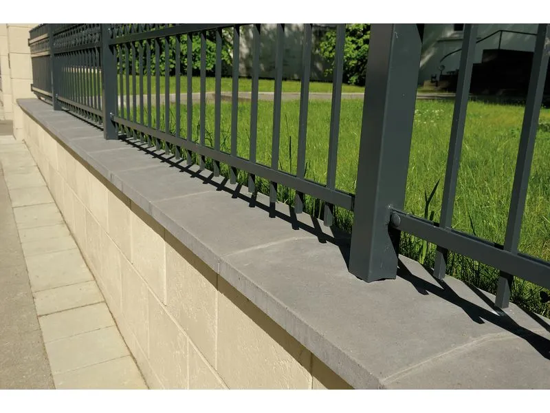 WESER-MAUERABDECKUNG  49X30 CM NATURGRAU