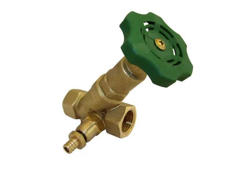 KFR-Ventil 1/2"IG mit Entleerung
