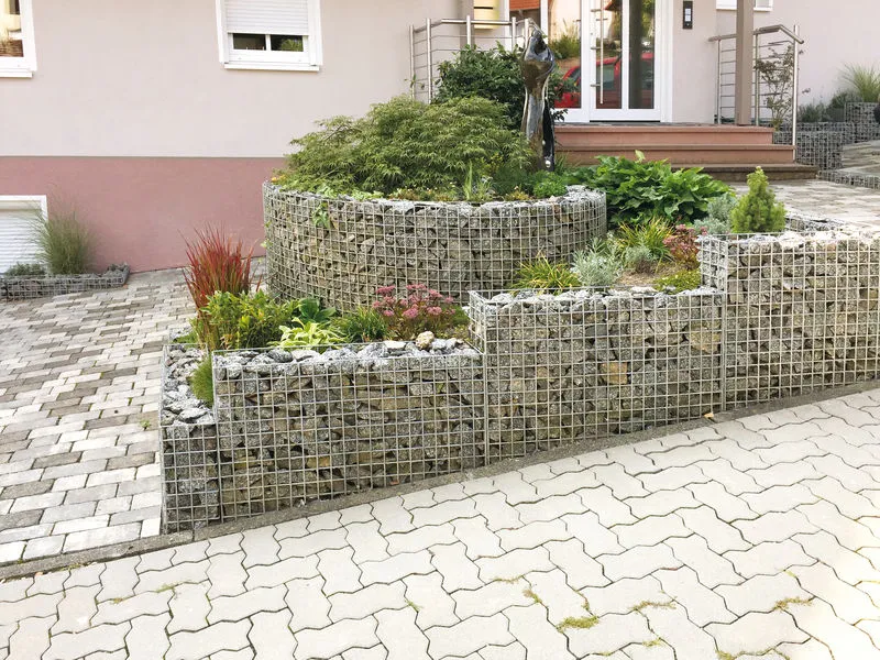 GITTTEC L-DRAHTMAUER  200X  50X20CM S+S