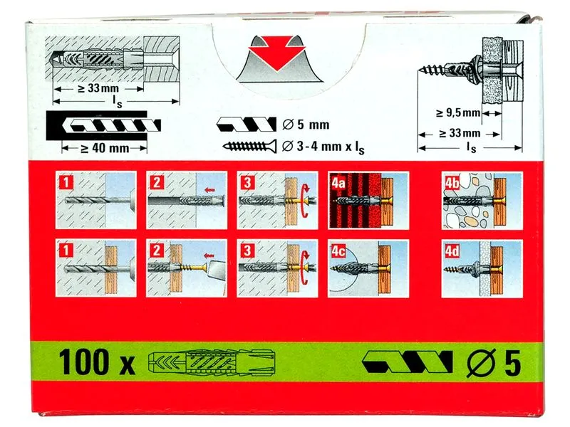 UNIVERSALD&Uuml;BEL UX  5 X 30         100 ST