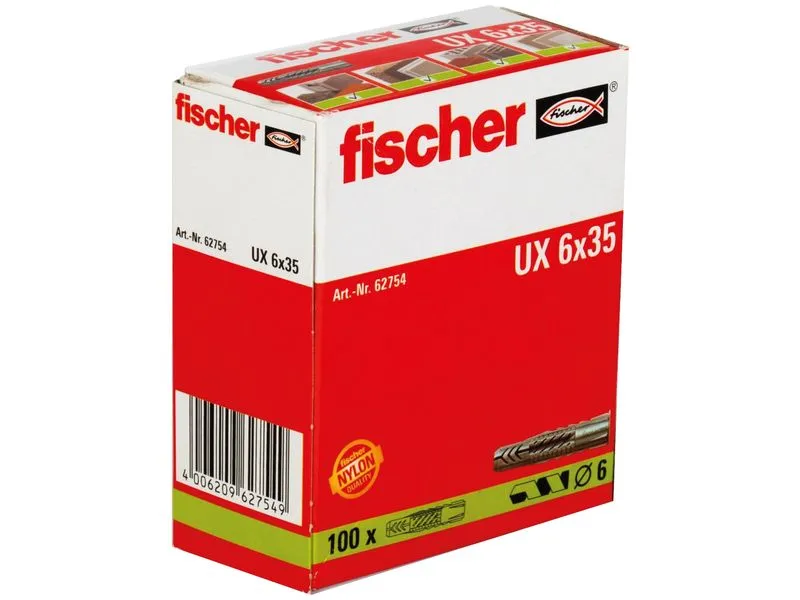 UNIVERSALD&Uuml;BEL UX  6X35          100 ST.