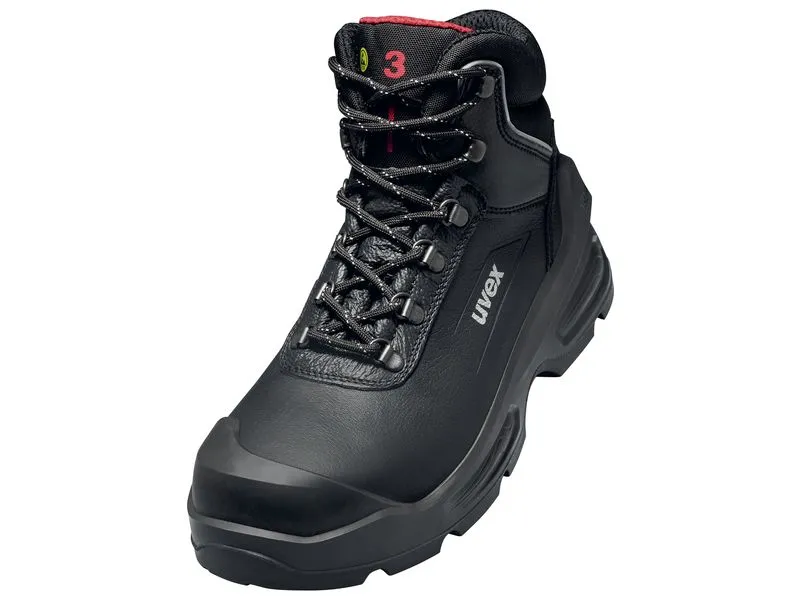 SICHERHEITS.-SCHN&Uuml;RSTIEFEL UVEX   GR.42