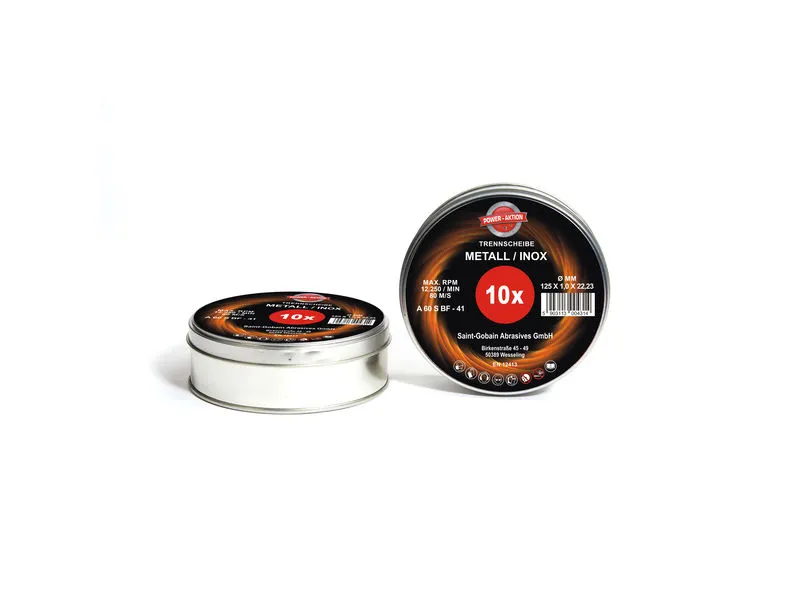 TRENNSCHEIBEN Korund 125x1,0mm  10 St&uuml;ck