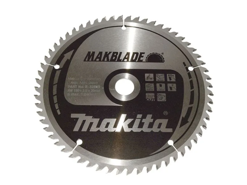 S&Auml;GEBLATT HM MAKBLADE 190 X 20 X 60Z