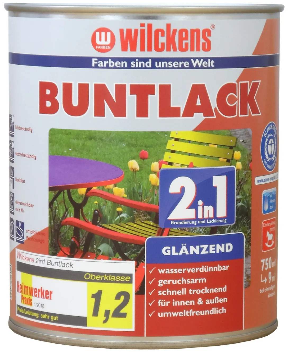 Wilckens Buntlack 2in1  750ml