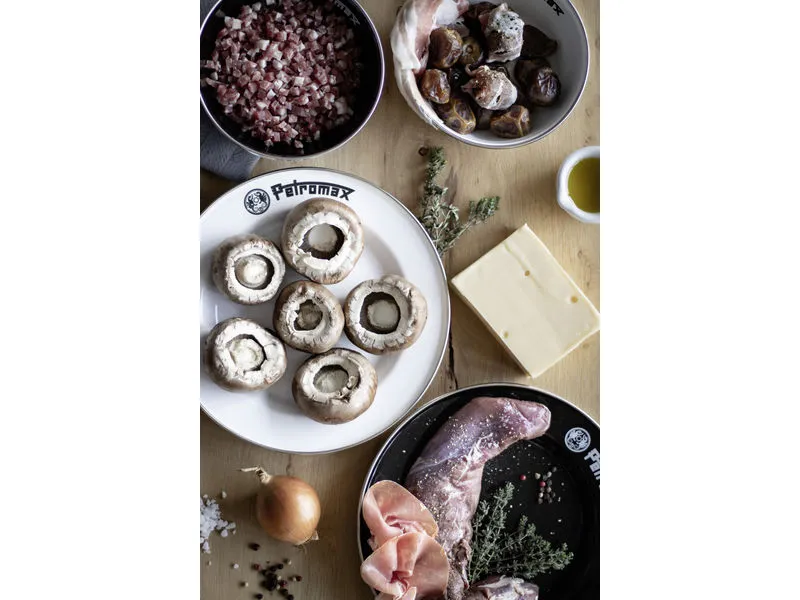 PETROMAX Emaille-Teller wei&szlig;